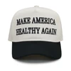 New Make America Healthy Again Letter Embroidered Baseball Cap Unisex Adjustable Outdoor Sports Visor Cap 4