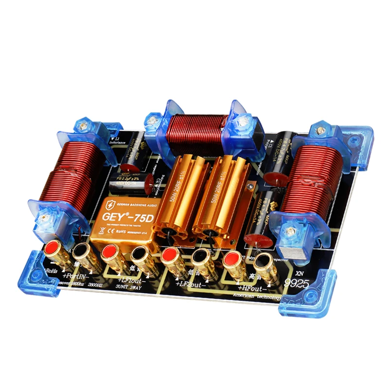 2023 New Speaker crossover double 12 double 15 double 18 inch threeway