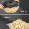 electric stirring plate Popcorn Maker Machine Nonstick Quick Heat Technology cool touch plate stirring handlesכלי להכנת פופקור 5
