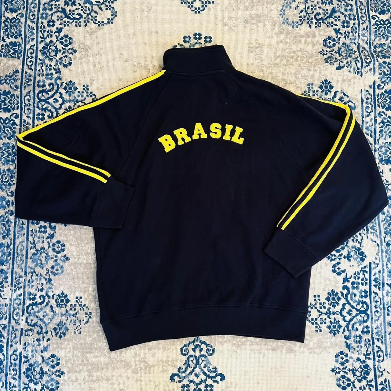 Weimei High Street Commuter Letter Pattern Embroidered Zipper Sweater Gothic Y2K Sports Garbage Top for Men and Women