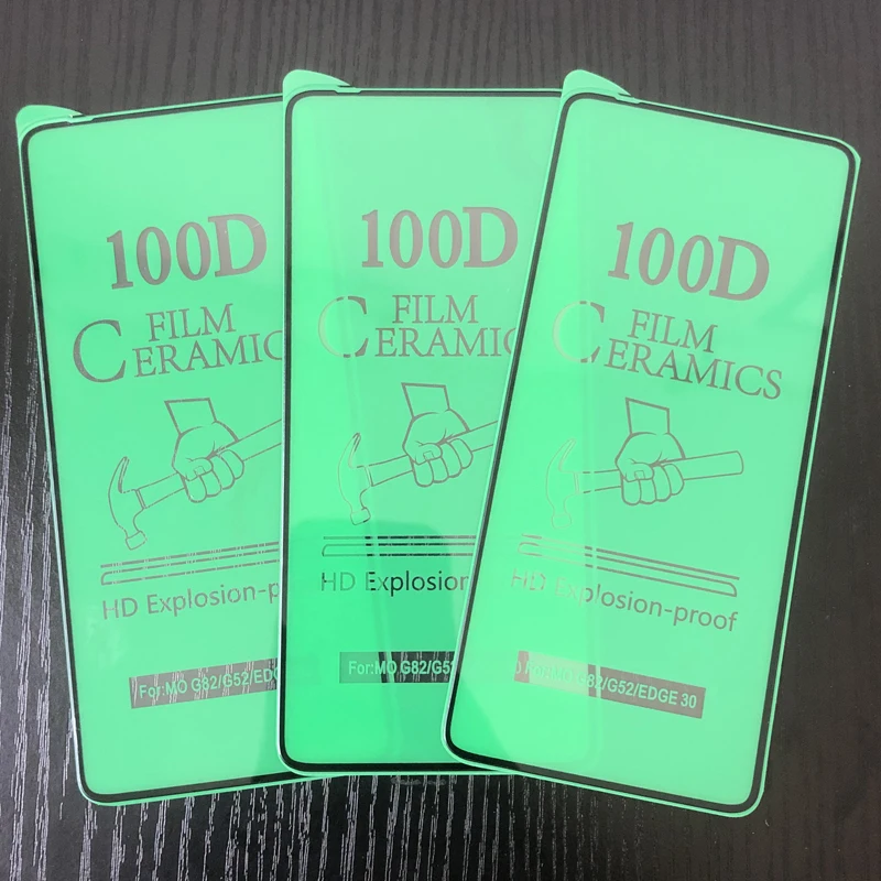 100Pcs Soft HD Ceramic Matte Film For Motorola Moto G10 G20 G30 G50 G60S G9 Power G8 Play G 2022 G100 G200 5G Screen Protectors