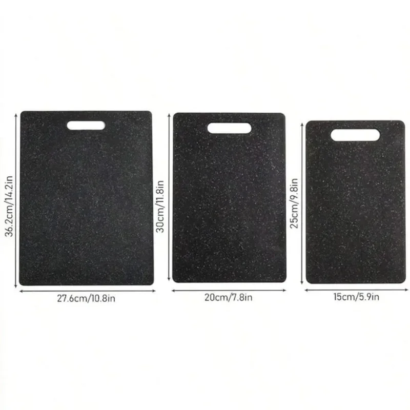 1PC Kitchen Cutting Board Marble Texture PP Antibacterial and Mildew Vegetable Cutting Board Dishwasher Safe Kitchen Gadgets