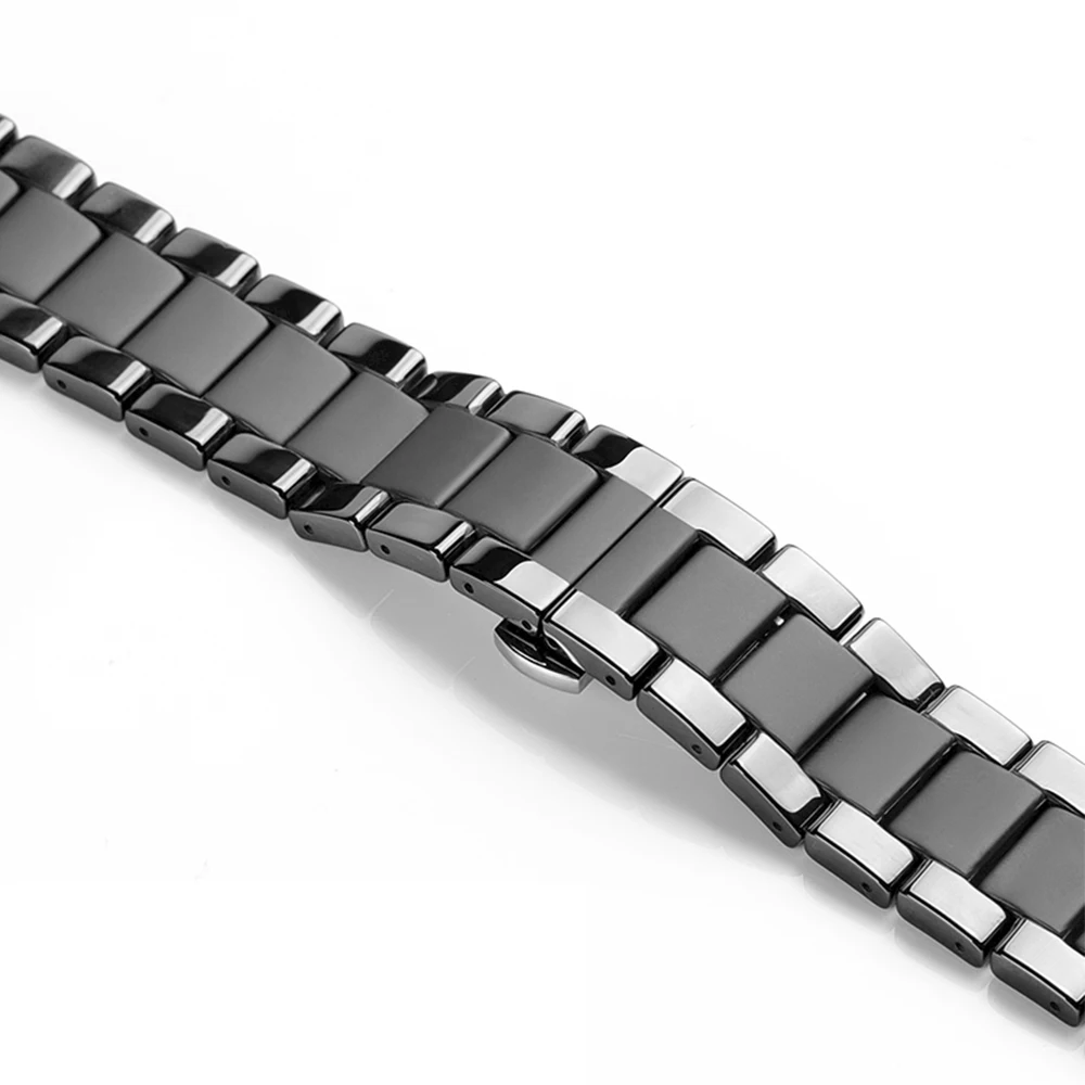 Ceramic Strap for Apple Watch band 45mm 41mm 44mm 40mm 42mm 38mm Metal Frosted Wristband iWatch Series 7 6 5 4 3 SE 8 Ultra 49mm