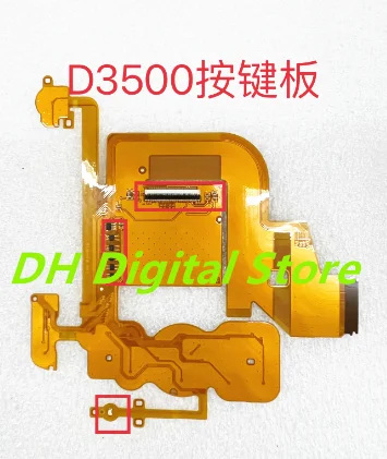 Per Nikon D3500 Key Board Rear Large Flat Cable Functional Flex Con Componenti