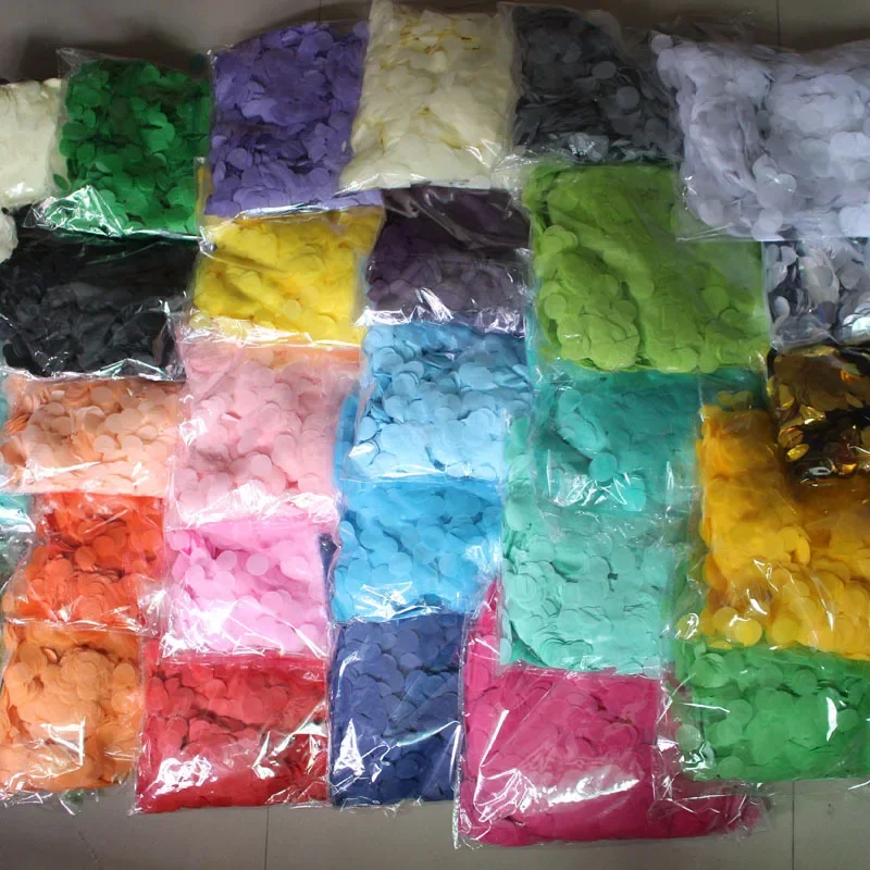1 Pack 10g Solid Color Confetti Clear Balloon Confetti Birthday Party Transparent Balloon Confetti Wedding Decoration Supply