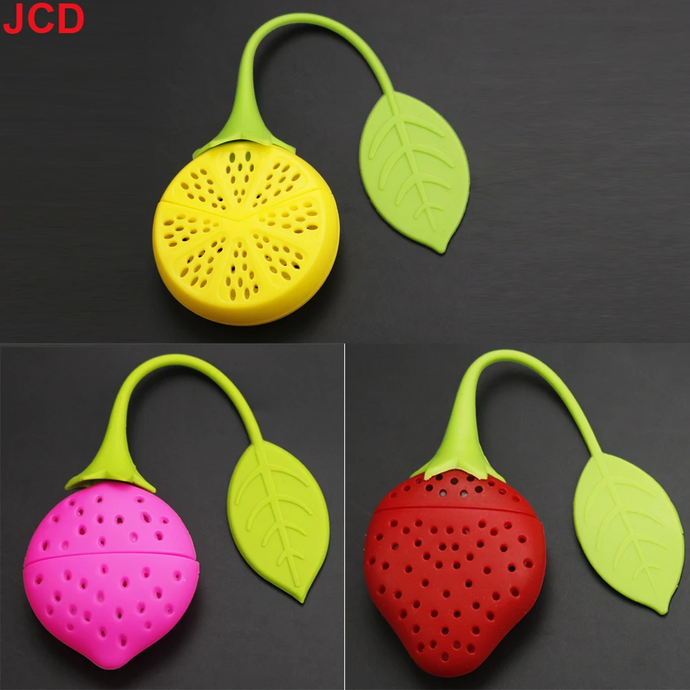 Silicone Owl Tea Leaf and Spice Infuser - Cute Strawberry & Lemon Design