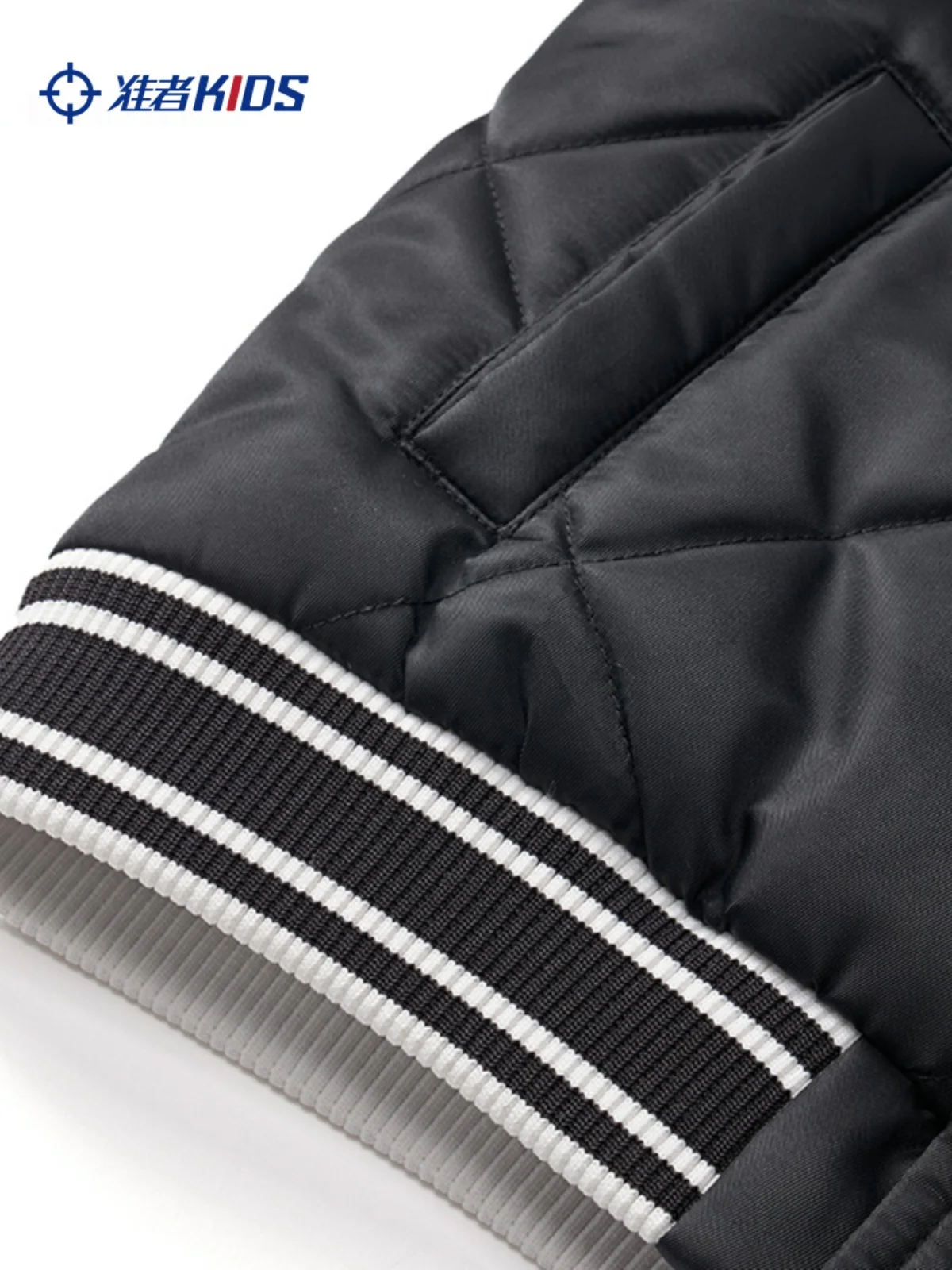 RIGORER Children Clothing Short Cotton padded Coat Boy Baseball Collar Casual Warm Sports Jacket Fashionable