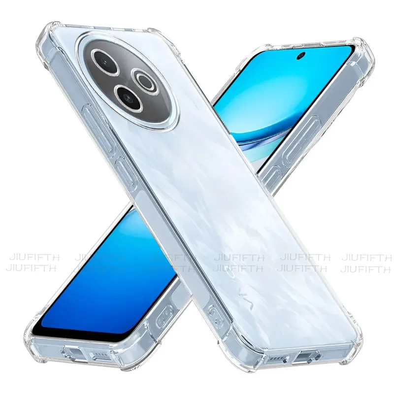 Clear Silicone Shockproof Airbag Phone Case Cover