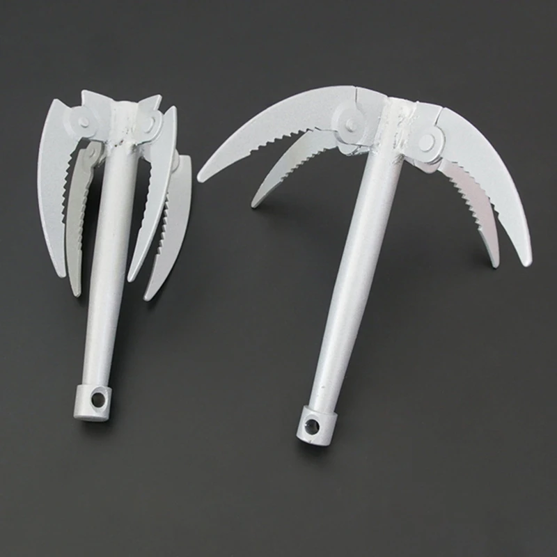

4 Claw Anchor Sickle Foldable Sickle Water Grass Aquatic Plants Cutter Grasses Sharp Knife Fishing Tackle Supplies