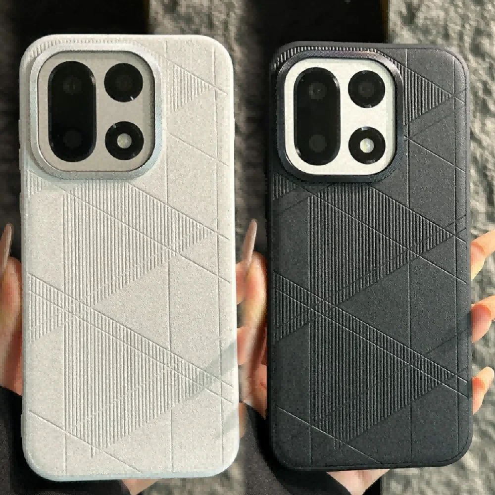 OnePlus Case: Hard PC Matte Diamond Check Protective Back Cover