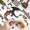 DIY Book Nook Wooden Miniature Model Kit Spirit Valley of The Magic Ring Bookend 3D Puzzle Bookshelf Home Decor Friend Gifts 5