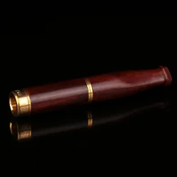 Eco - Friendly Handmade Wooden Tobacco Filter Mouthpiece - Reusable, Washable Smoking Accessory (1PC)