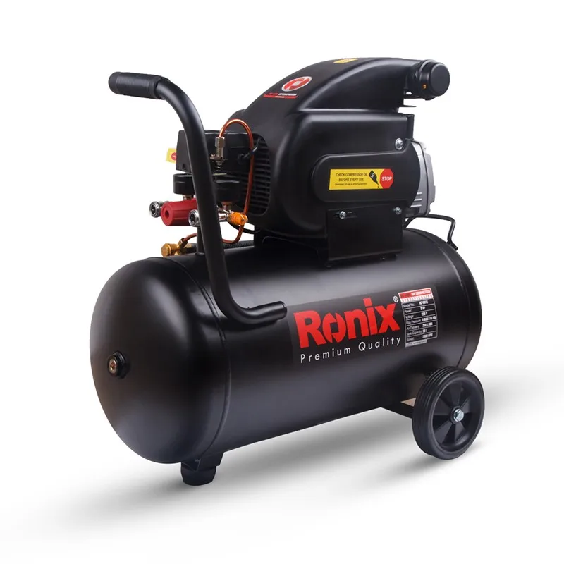 

"RONIX Model RC-5010 2Hp 50L 2800RPM high quality portable oil-free air compressor silent air compressor "