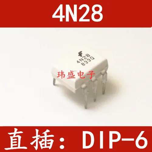 

10 pieces 4N28 4N28M DIP-6