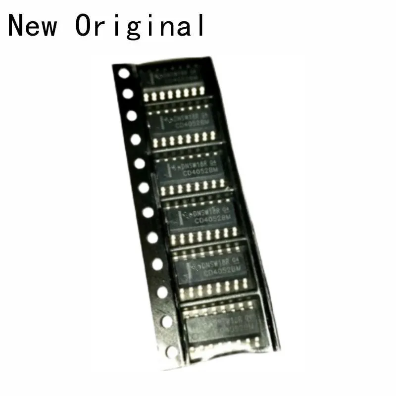 

10PCS CD4052BM SOP16 New and Original CMOS Analog Multiplexers/Demultiplexers with Logic Level Conversion