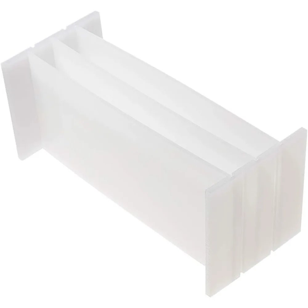1 Pack 5pcs Silicone Loaf Soap Mold Dividers Plastic Partition Clapboard Rectangular DIY Handmade Swirl Making,soap molds kit
