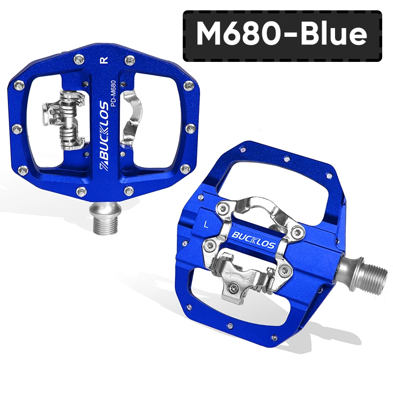 Mountain Bike Self-Lock Pedal Sealed Bearing MTB Lock Pedal for SPD Ultralight D