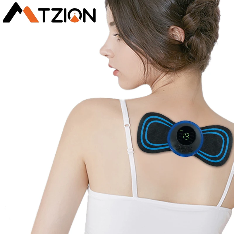 MTZION Neck Massager,Cervical Spine Pulse Massage Patch,Electrotherapy Shoulder and Neck with 8 Modes,19 levels of intensity dent al lamp led 20 bulbs led lamp with light temperature and light intensity for dent al chair