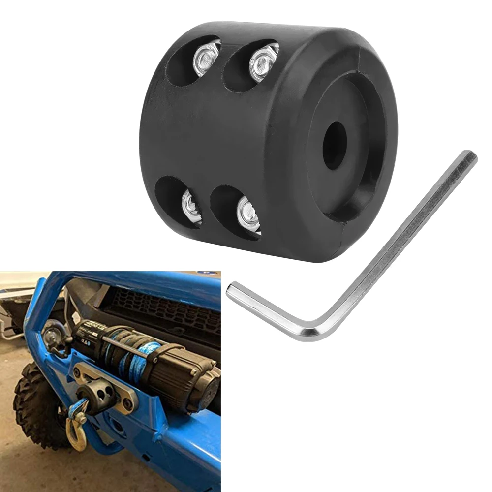 Cable Hook Stopper Line Saver Universal Rubber Winch for Polaris