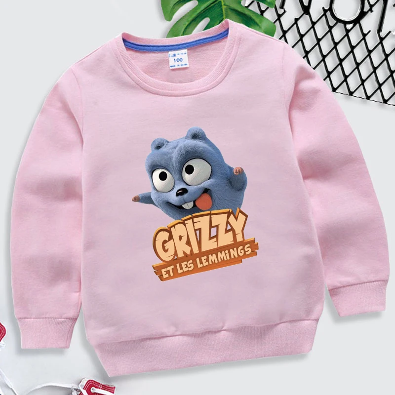Playera Grizzy Y Los Lemmings Para Niños Regalos Para Niños | Meses Sin