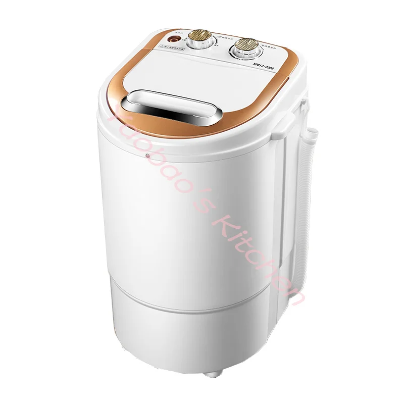 Laundry And Dehydration Integrated Mini Washing Machine Dormitory Household Portable Single Barrel Semi-Automatic Washer 2