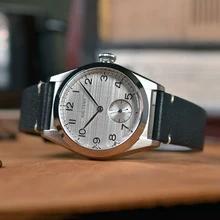  Baltany Dress Watch Automatic 36mm Men's Mechanical Watch Vintage Bubbleback Military Wristwatches Homage Luxury Brand Clocks 