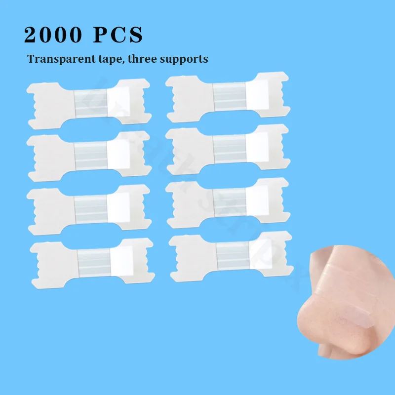 

2000PCS Breath Nasal Strips 3 supports Stop Snoring Right Aid Nose Patch Good Sleeping Patch Product Easier Breath