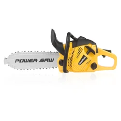 Toy Chainsaw for Kids: Electric Power Saw with Sound for Pretend Play and Gift Sets (Yellow)