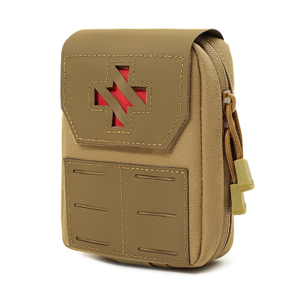 1000D Tactical Medical Bag Outdoor Sports Waterproof EMT Pouch Hunting EDC Molle Waist Holder Emergency Drug Storage Bag 5