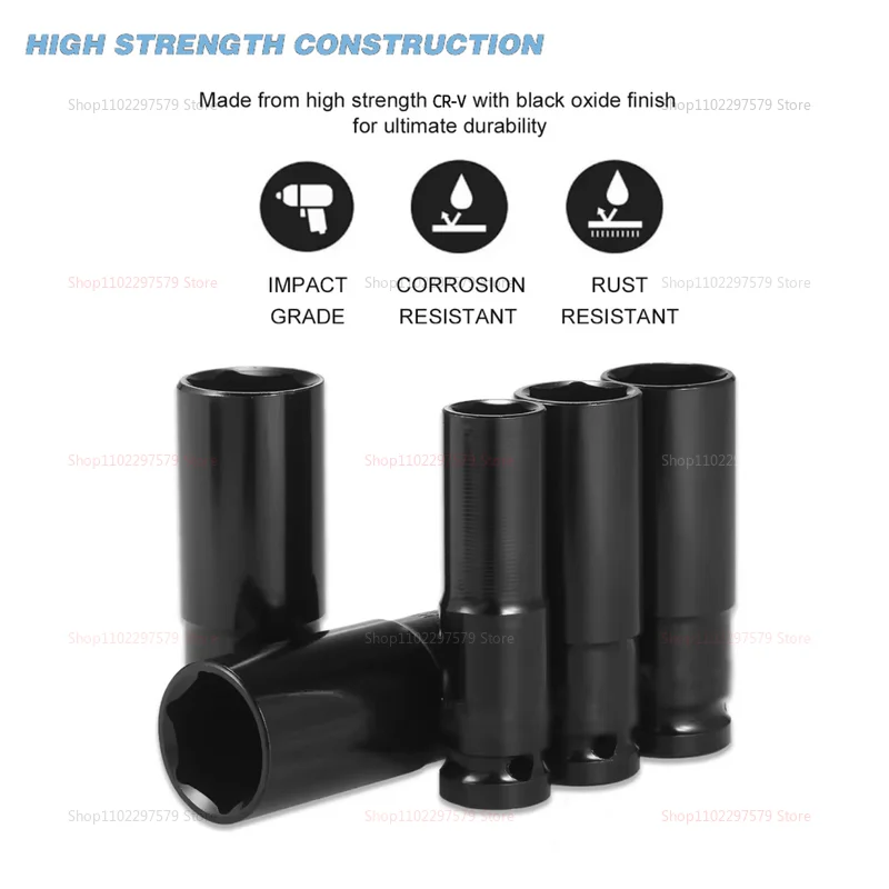 1/2" Metric Impact Socket Set 2