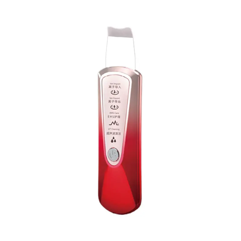 Skin Scraping Machine Ultrasonic Blackhead Remover Comedone Cleanser Extractor Face Lifting Tool Scrubber Skin Care Shovel