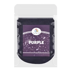 Vibrant Fabric Dye Set for Textiles - 24 Colors for Creative Clothing and Home Projects (Purple)