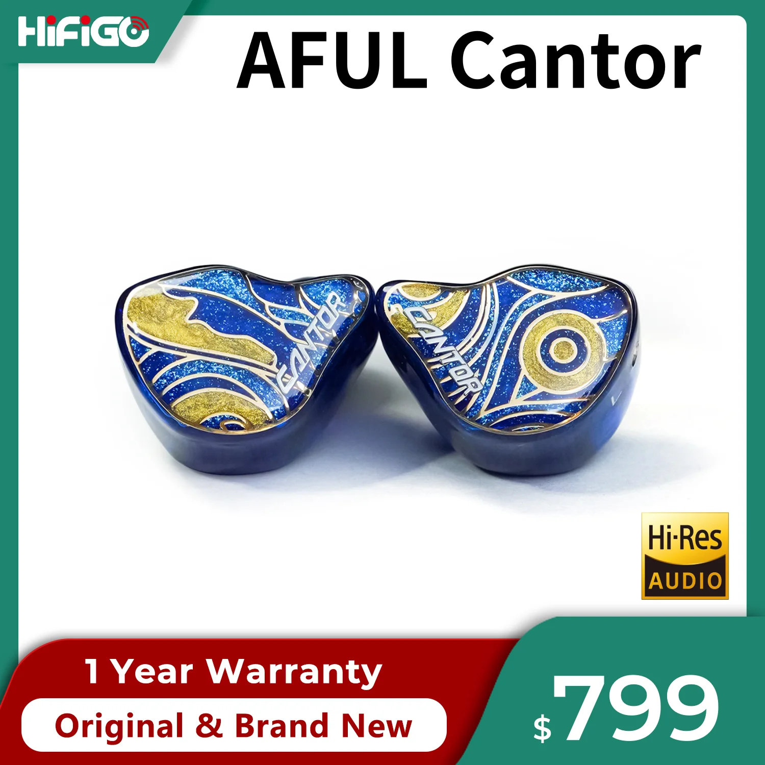 AFUL フラッグシップ カンター 14 BA インイヤー モニター IEM
