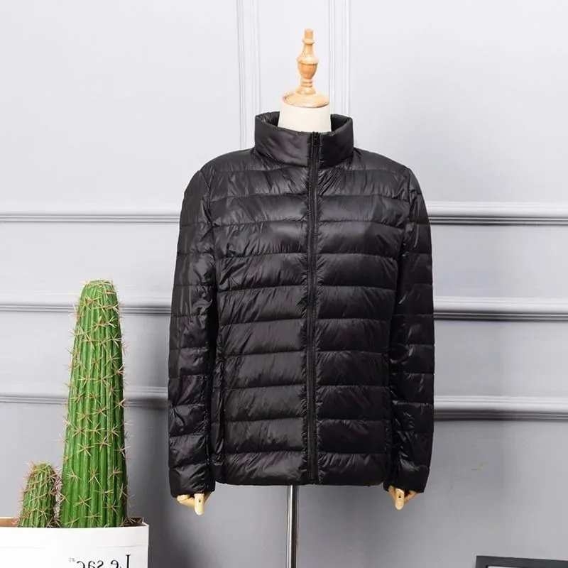 Black (female Stand Collar)/temperament woman