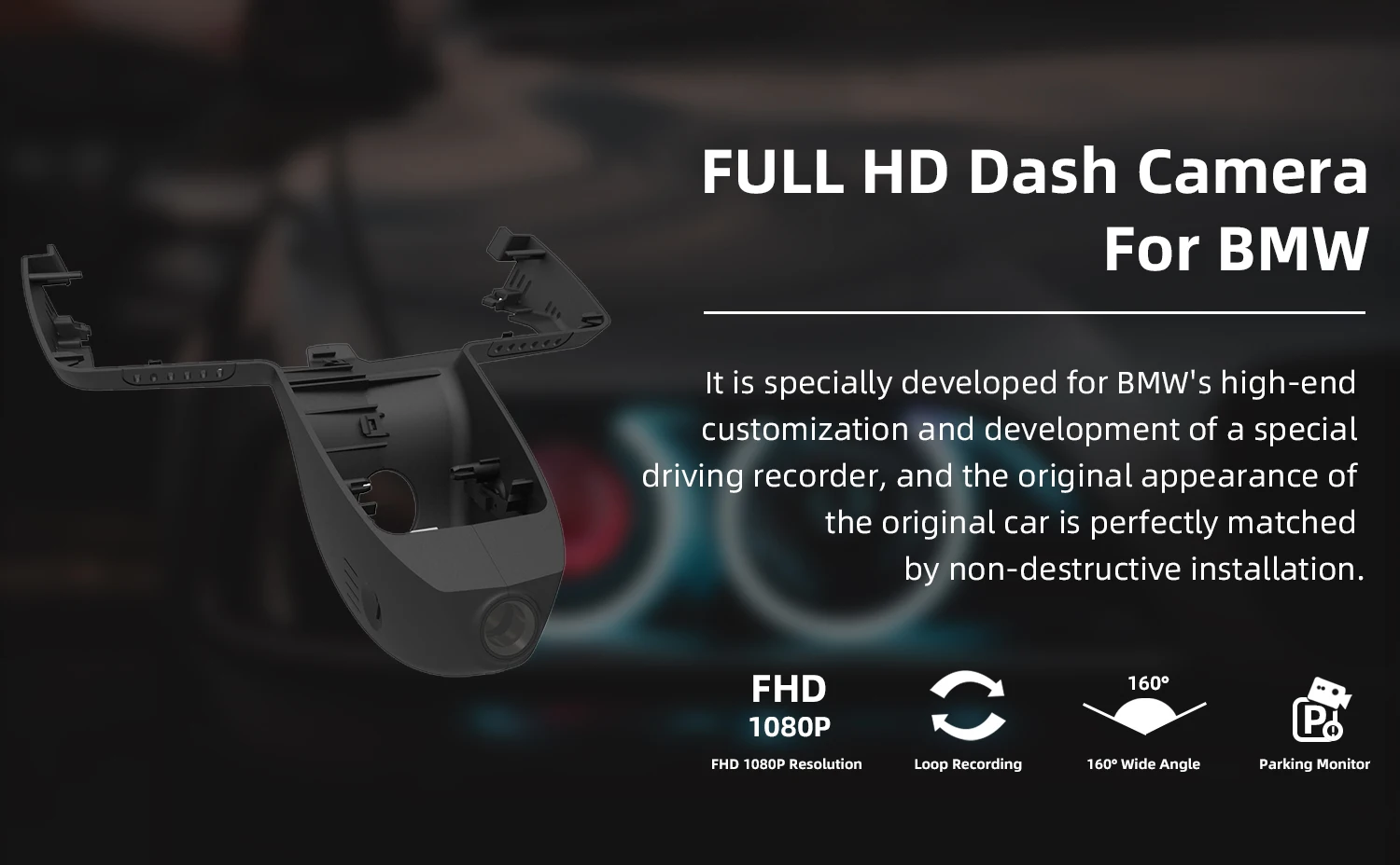 BMW 4K dash camera