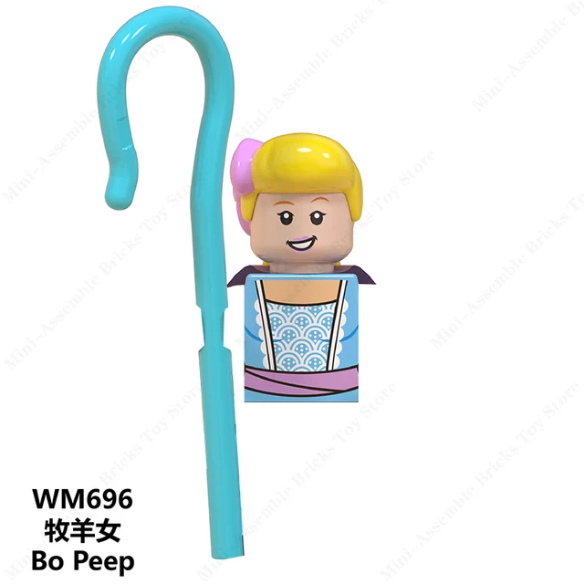 Disney Mini Action Toys Figures Building Blocks Cartoon Toy Story Mickey Mouse Winnie The Pooh Frozen Stitch Donald Duck Bricks 696