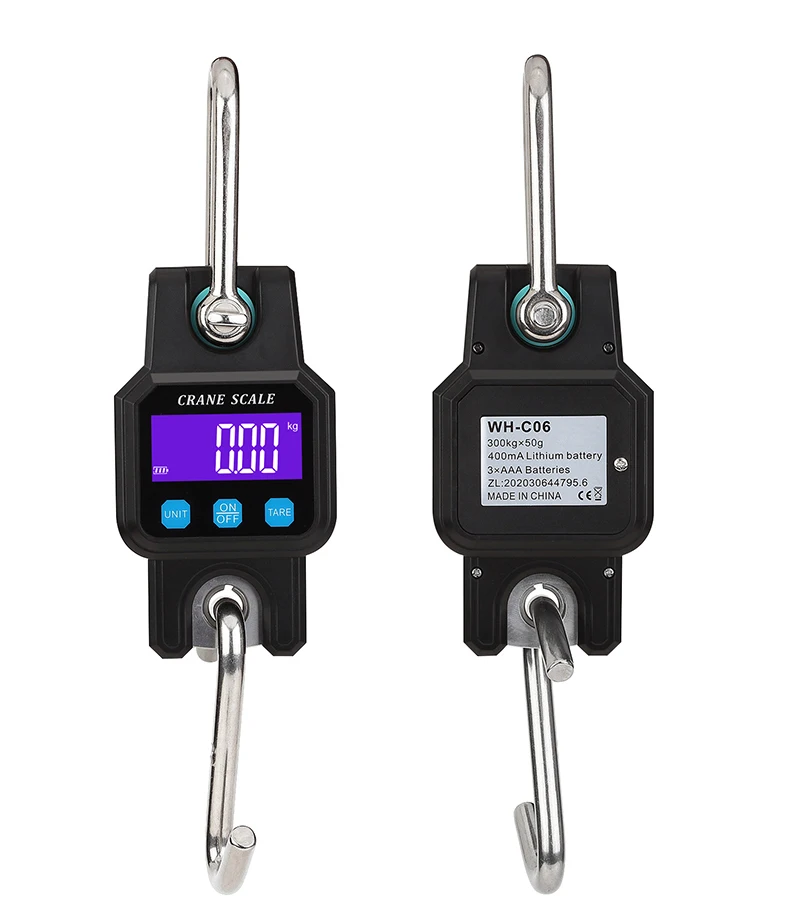 Portable Electronic Hook Scale For Household Use