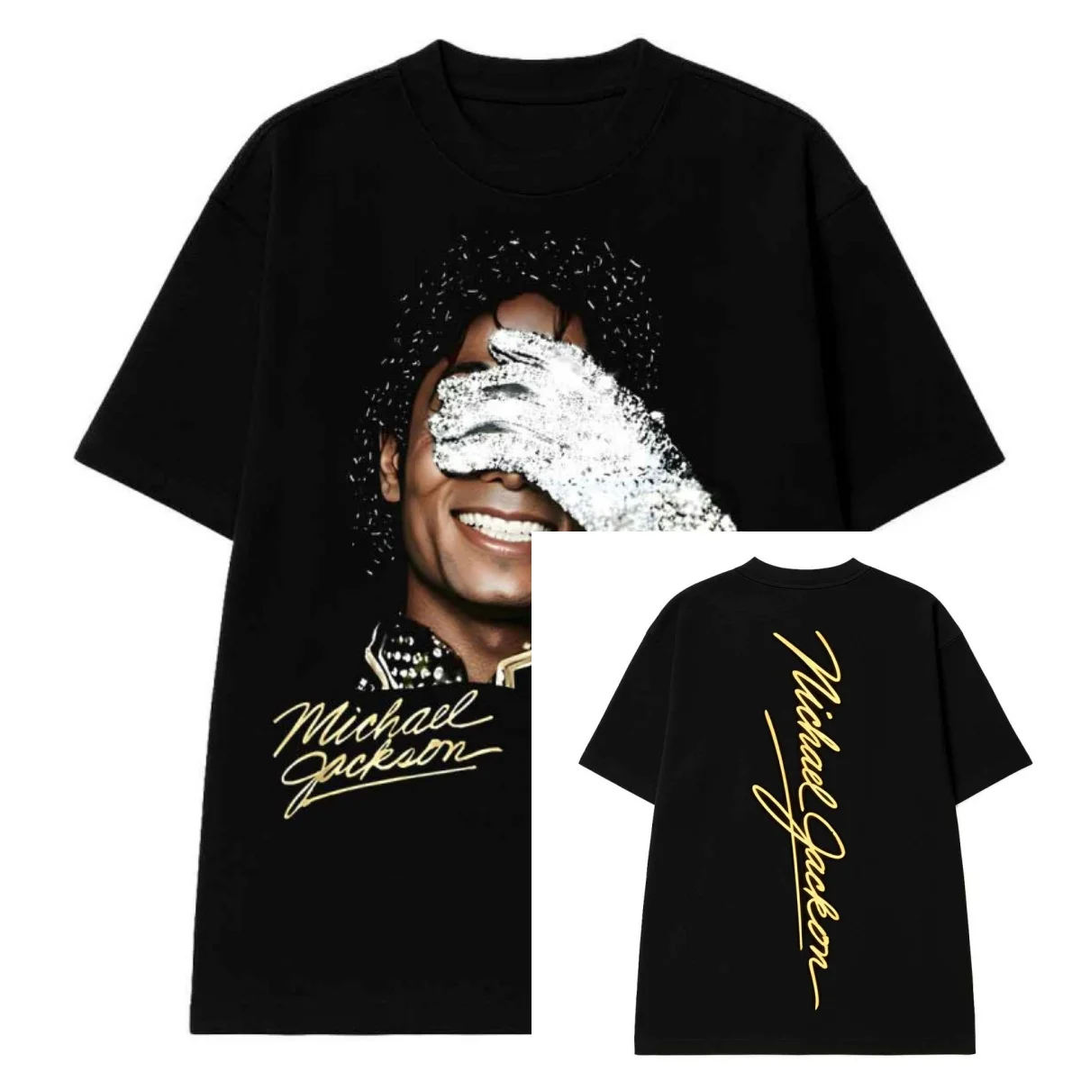 Vintage Michael Jackson Bad World Tour Graphic Tee - Unisex Summer Fashion