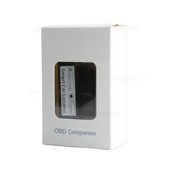 Compact OBD2 GPS Vehicle Locator with Find My App Integration (1pcs)