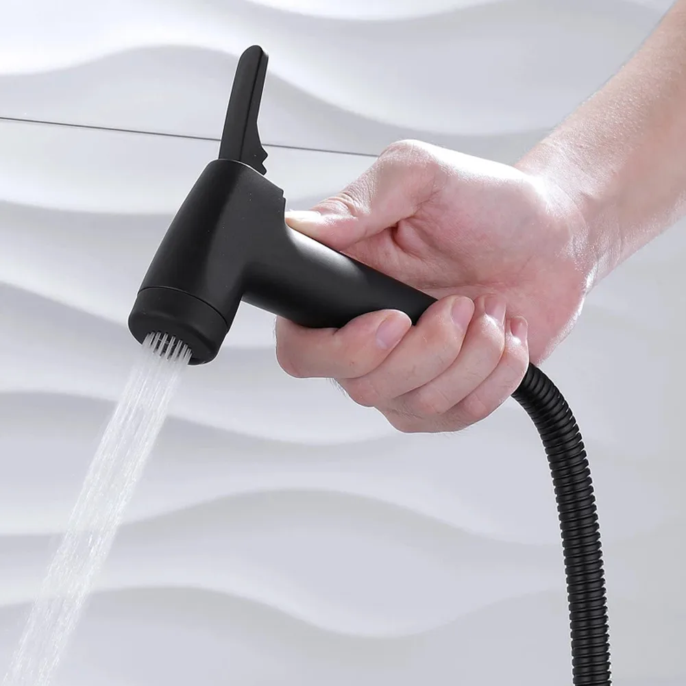 Toilet Douche Bidet Head Handheld Hose Spray Sanitary Shattaf Kit Shower Handheld Toilet Bidet Faucet Sprayer Shower Nozzle 5