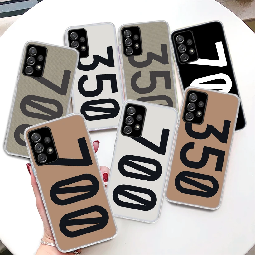 350 700 Custodia Per Telefono Coque Yeezy-Design Per Samsung Galaxy A52 A53 A54 A12 A13 A14 A22 A23 A24 A32 A33 A34 A02S A03S A04S A72 A73