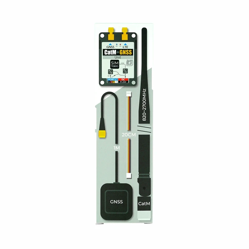 Oficial Sim7080g Cat-m Nb-iot Mais Gnss Unidade com Antena Telec M5stack - Imagem 6