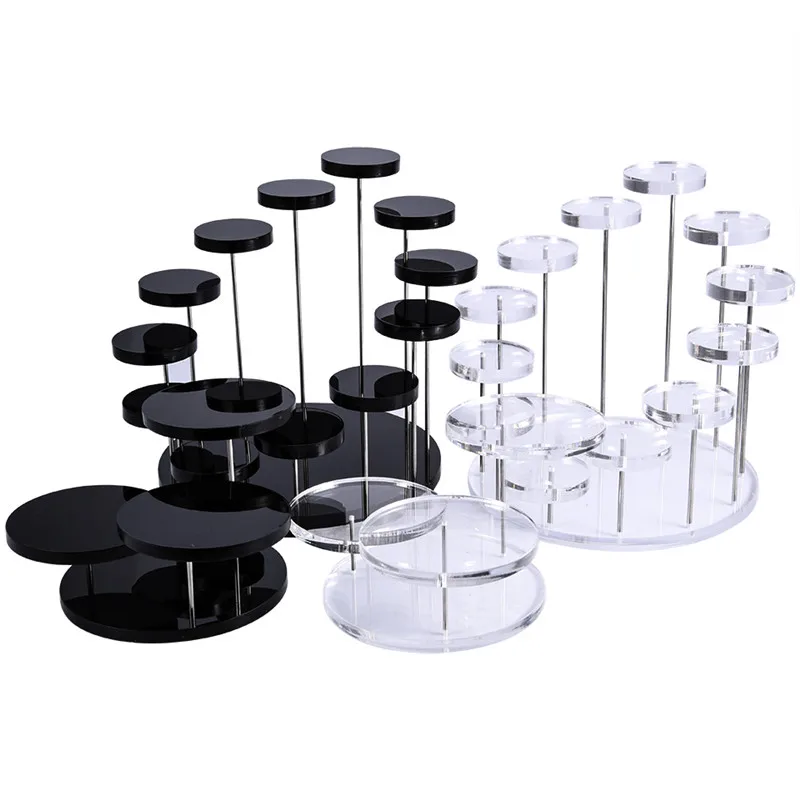 Cupcake Stand Acrylic Display Stand For jewelry/Cake Transparent Dessert Rack Wedding Birthday Party Decoration Tools