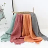 60x60cm Muslin Squares Bamboo Baby Blanket Bibs Newborn Solid Bandana HandKerchief Infant Swaddle Wrap Burp Cloth Towel Scarf 1