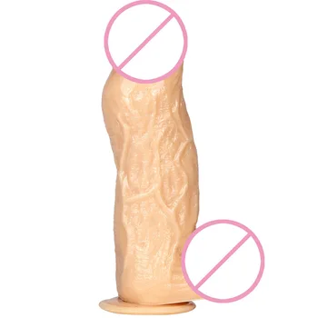 28cm Big Monster Dildo Black Penis Strapon Sex Toys for Gay Fisting BDSM Slave Horse Suction Anal Plug Realistic Vibrator 6