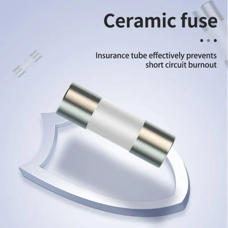 

20pcs/10pcs Ceramic For Multimeter Instrument 600mA Ceramic British Plug Dropshipping