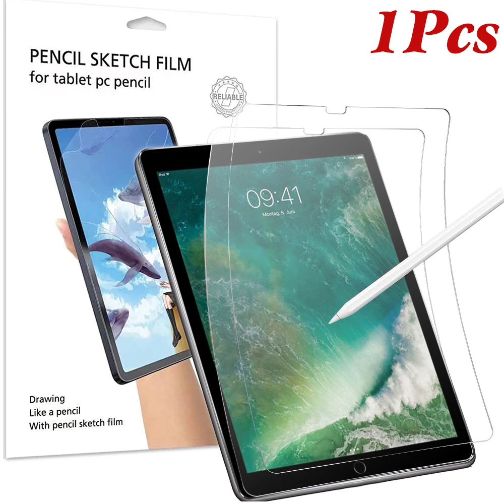 Matte Paper Like Screen Protector For iPad Pro 12.9 2017 2nd Generation A1670 A1671 PET Painting Write Protective Film