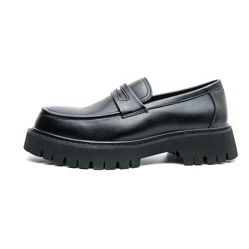 Men Leather Shoes Casual Slip on Dress Casual Spring Summer Business Formal Wedding Shoes Outdoor Tenis Masculino leather shoes