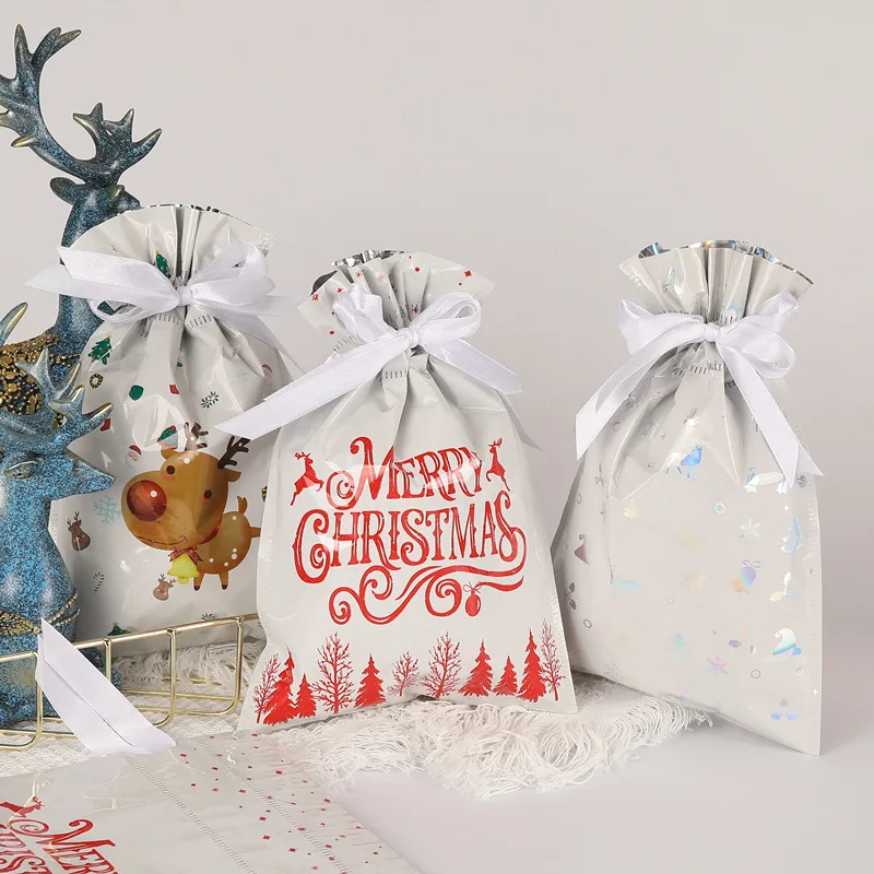Christmas Gift Bags for Party Candy Cookie Wrap