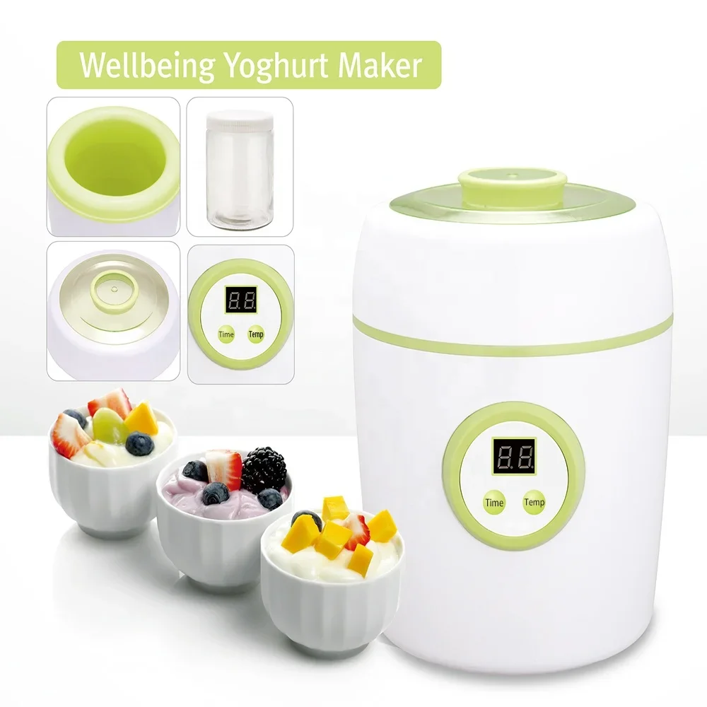 Delicious Greek Yogurt Mini Household Home Electric Temperature Control Automatic Rice Wine Yogurt Maker With Glass Bottle 2